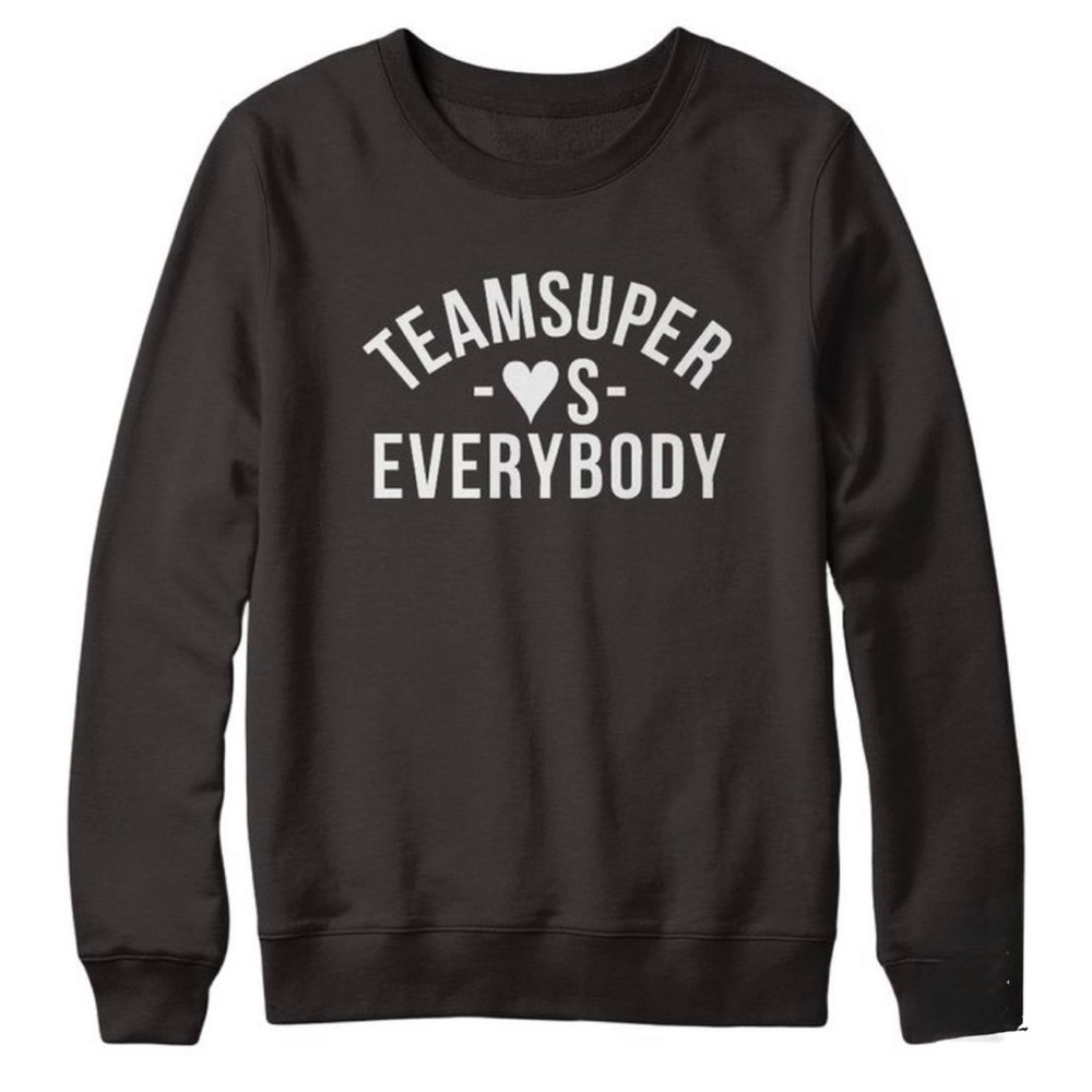 Lilly Singh Navy Oversized Sweatshirt Size Small